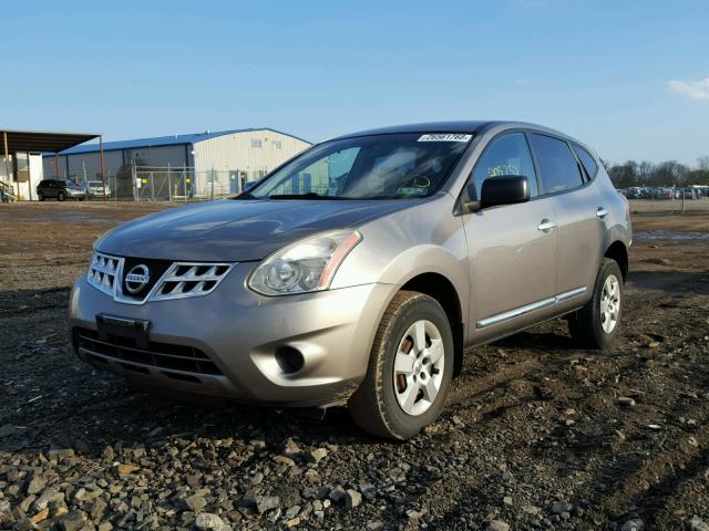 JN8AS5MT6BW566670 - 2011 NISSAN ROGUE S GRAY photo 2