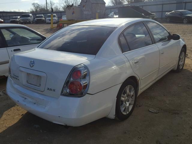 1N4AL11D65C364678 - 2005 NISSAN ALTIMA S WHITE photo 4