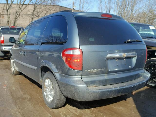 1A4GJ45R57B104860 - 2007 CHRYSLER TOWN & COU GREEN photo 3