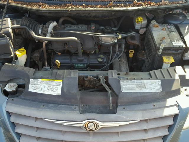 1A4GJ45R57B104860 - 2007 CHRYSLER TOWN & COU GREEN photo 7