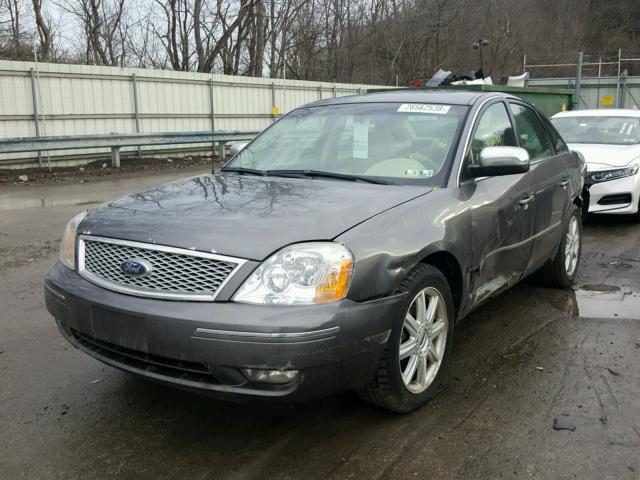 1FAHP28126G146199 - 2006 FORD FIVE HUNDR GRAY photo 2