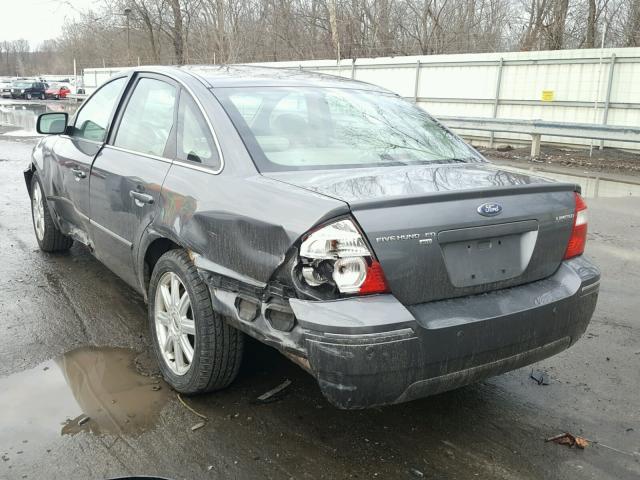 1FAHP28126G146199 - 2006 FORD FIVE HUNDR GRAY photo 3