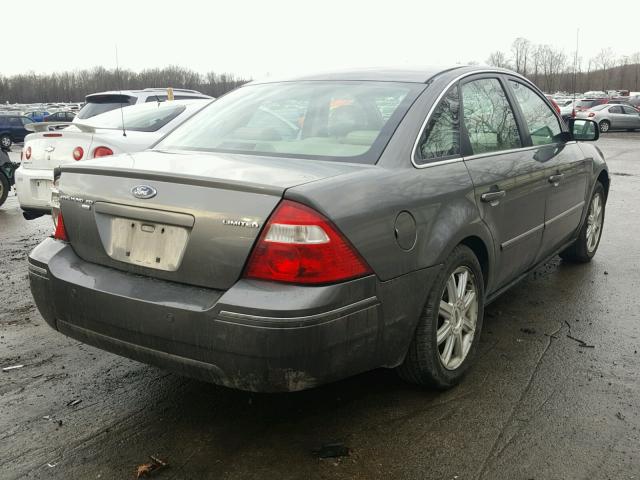 1FAHP28126G146199 - 2006 FORD FIVE HUNDR GRAY photo 4