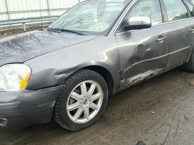 1FAHP28126G146199 - 2006 FORD FIVE HUNDR GRAY photo 9