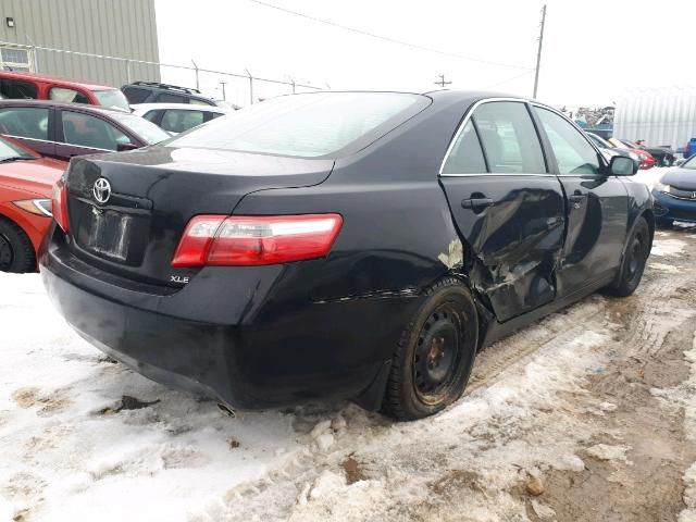 4T1BK46K07U555743 - 2007 TOYOTA CAMRY NEW BLACK photo 4