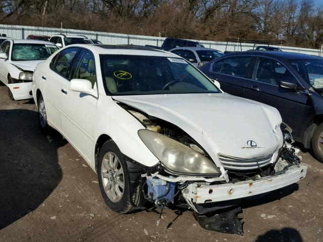 JTHBA30G045002164 - 2004 LEXUS ES 330 WHITE photo 1