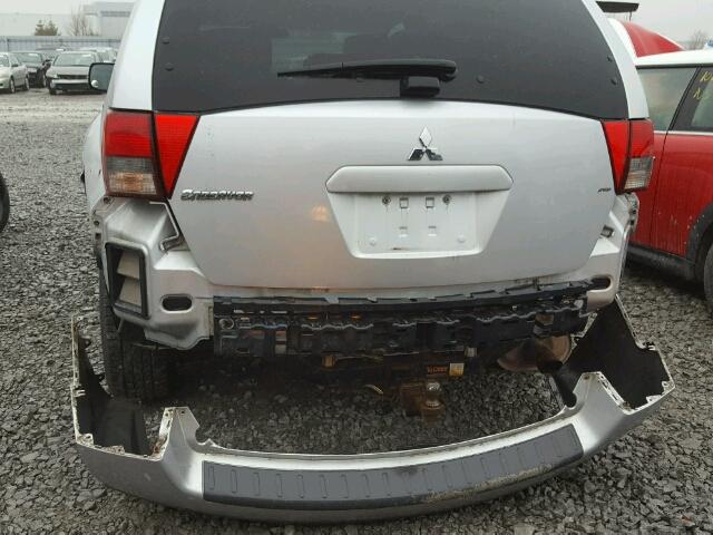 4A4MN31S96E603666 - 2006 MITSUBISHI ENDEAVOR L SILVER photo 9