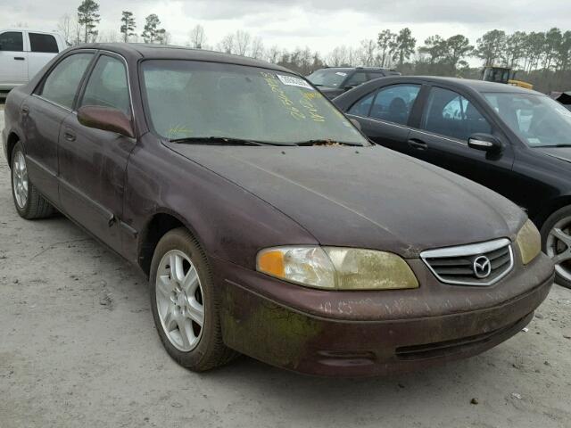 1YVGF22D315212544 - 2001 MAZDA 626 ES BURGUNDY photo 1