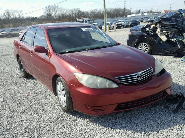 4T1BE32K76U160867 - 2006 TOYOTA CAMRY LE MAROON photo 1