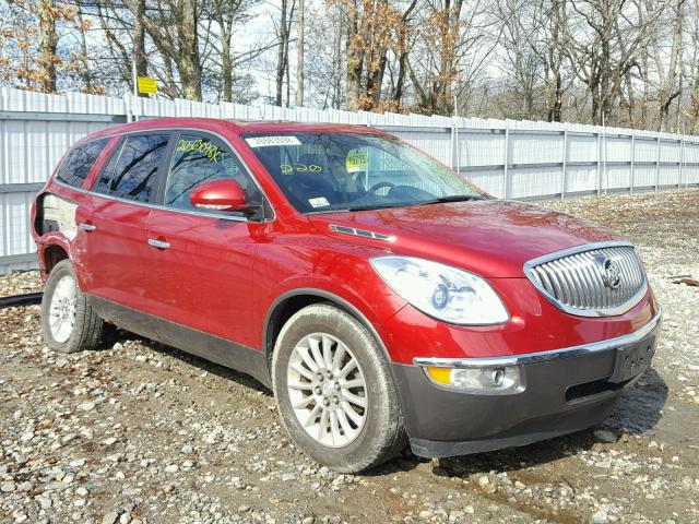 5GAKVCED3CJ293786 - 2012 BUICK ENCLAVE RED photo 1