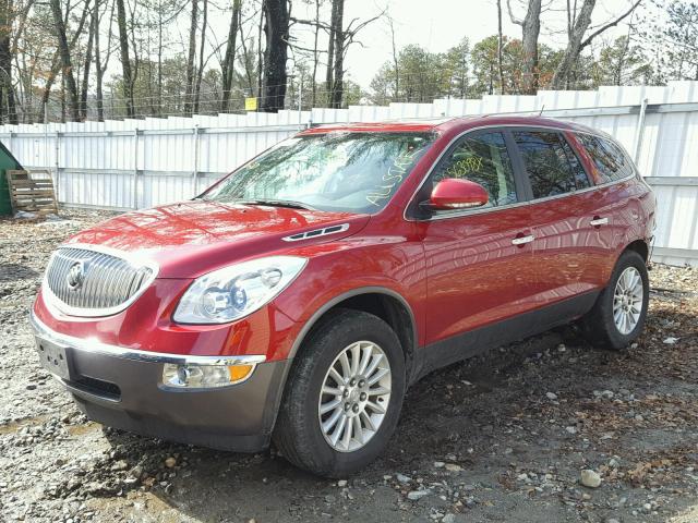 5GAKVCED3CJ293786 - 2012 BUICK ENCLAVE RED photo 2