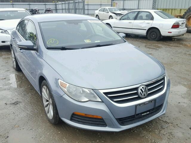 WVWMN7AN9CE510294 - 2012 VOLKSWAGEN CC SPORT BLUE photo 1