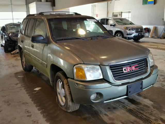 1GKDS13S232381913 - 2003 GMC ENVOY GREEN photo 1