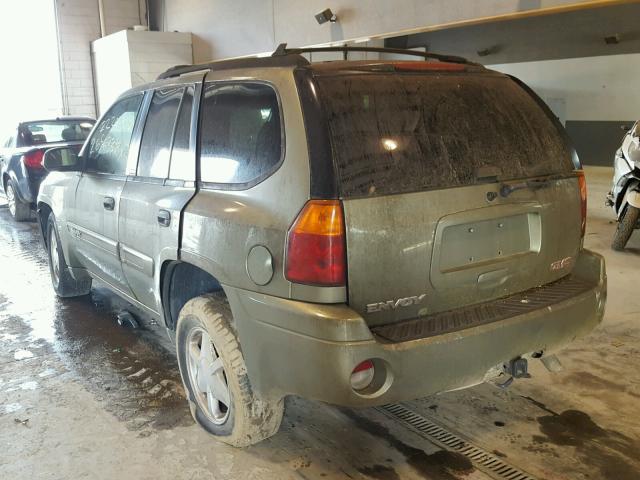 1GKDS13S232381913 - 2003 GMC ENVOY GREEN photo 3