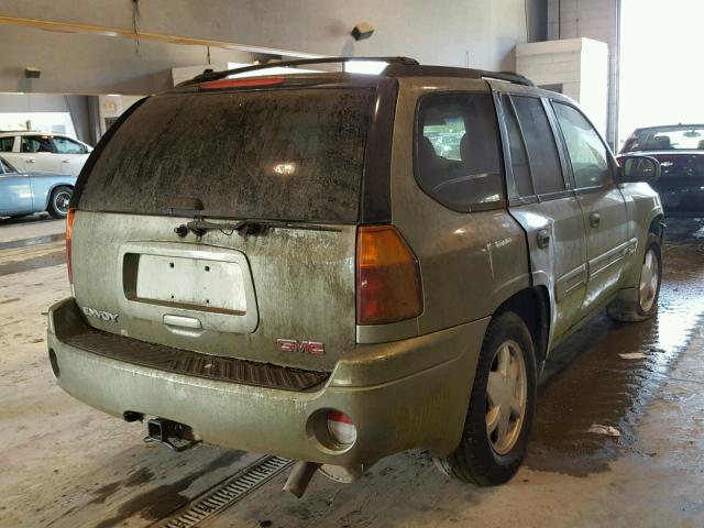 1GKDS13S232381913 - 2003 GMC ENVOY GREEN photo 4