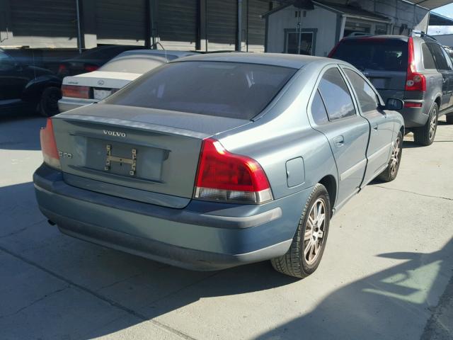 YV1RS64A942328089 - 2004 VOLVO S60 GRAY photo 4