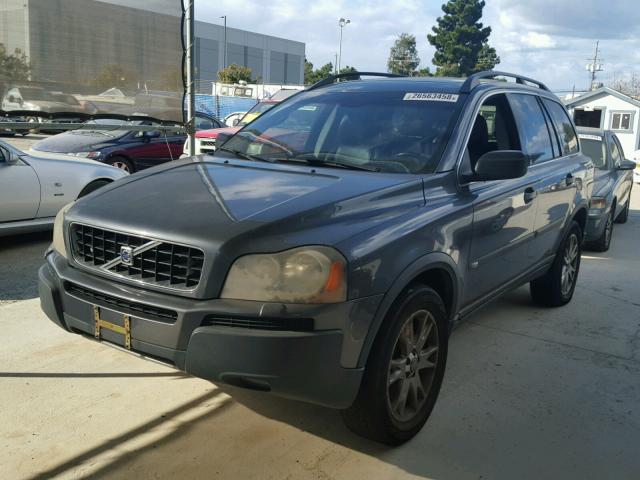 YV4CZ592761265096 - 2006 VOLVO XC90 GRAY photo 2