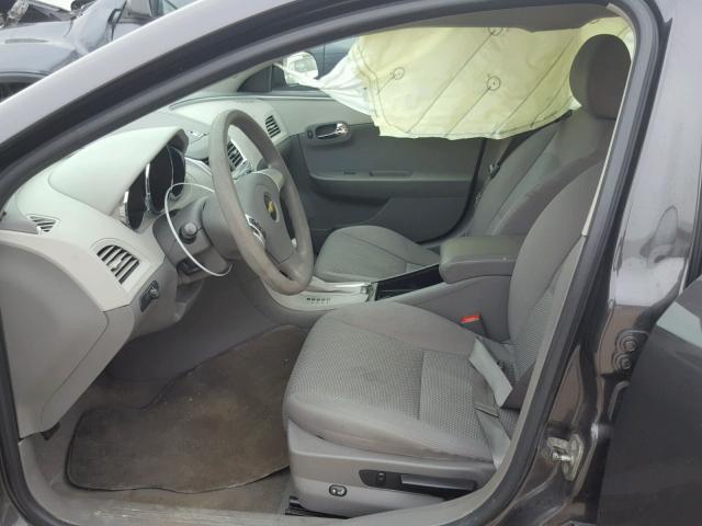 1G1ZB5E07CF247758 - 2012 CHEVROLET MALIBU LS ნაცრისფერი ფოტო 5