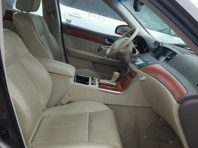 JNKAY01F66M260709 - 2006 INFINITI M35 BASE BEIGE photo 5