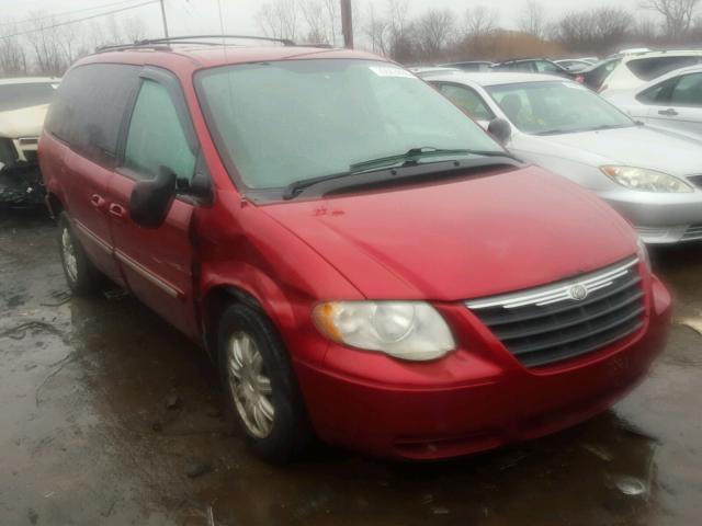 2A4GP54L87R275962 - 2007 CHRYSLER TOWN & COU RED photo 1