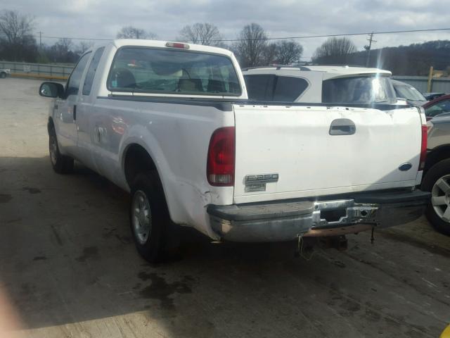 3FTNX20L13MB18728 - 2003 FORD F250 SUPER WHITE photo 3