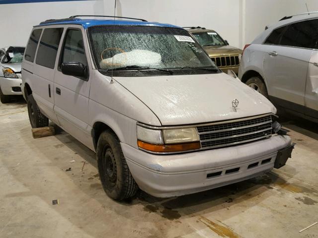 2P4GH2536RR749910 - 1994 PLYMOUTH VOYAGER GRAY photo 1