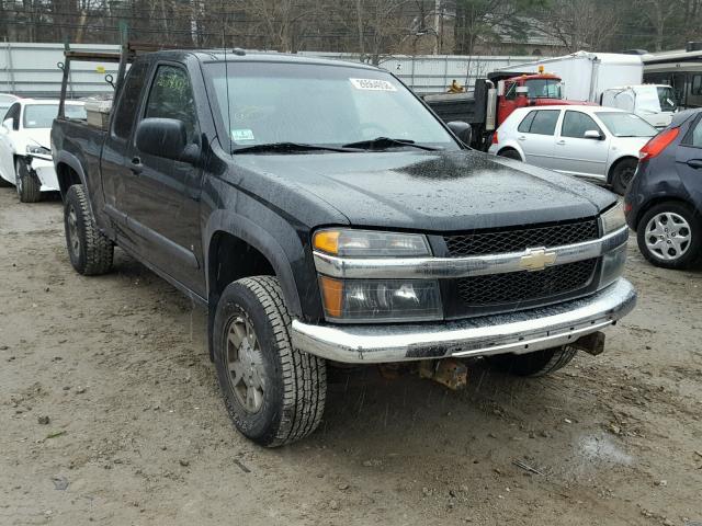 1GCDT19E688163892 - 2008 CHEVROLET COLORADO BLACK photo 1