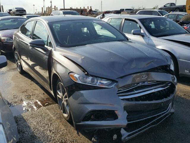 3FA6P0K99DR147964 - 2013 FORD FUSION TIT GRAY photo 1