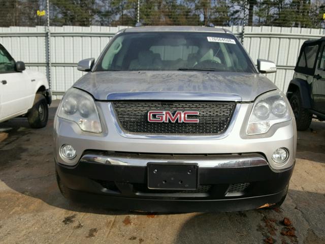 1GKER23767J162997 - 2007 GMC ACADIA SLT SILVER photo 9