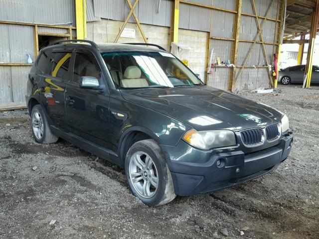 WBXPA93494WA66084 - 2004 BMW X3 3.0I GRAY photo 1