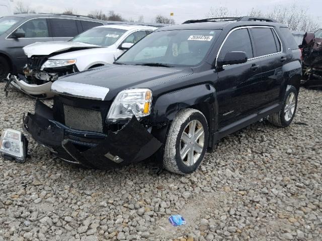 2CTFLVE58B6423393 - 2011 GMC TERRAIN SL BLACK photo 2