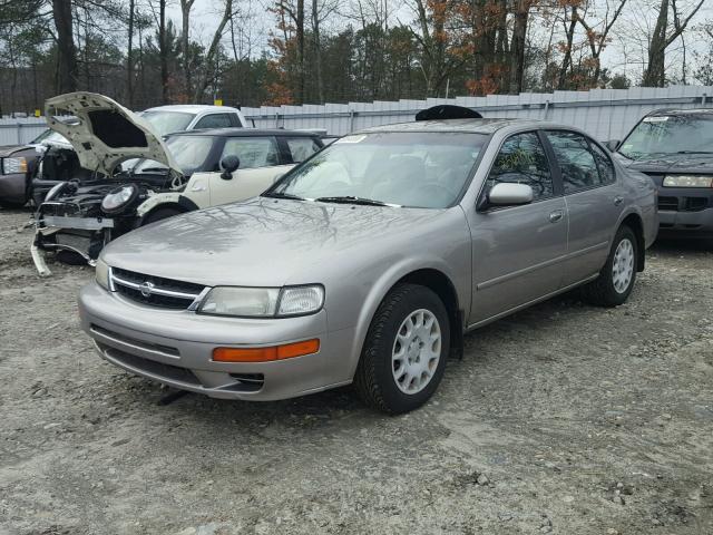 JN1CA21D3XT203757 - 1999 NISSAN MAXIMA GLE GRAY photo 2