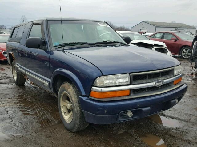 1GCCS19W418151723 - 2001 CHEVROLET S TRUCK S1 BLUE photo 1