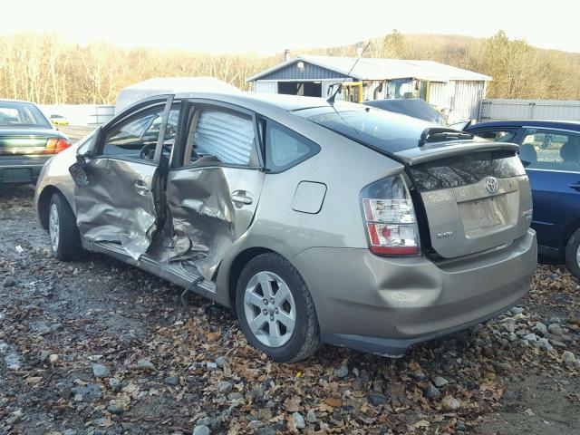 JTDKB20U053083954 - 2005 TOYOTA PRIUS TAN photo 3