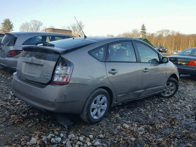 JTDKB20U053083954 - 2005 TOYOTA PRIUS TAN photo 4