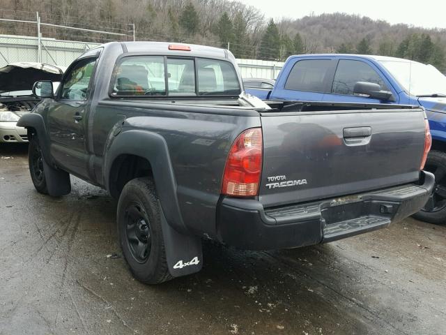 5TFPX4EN0EX023508 - 2014 TOYOTA TACOMA GRAY photo 3