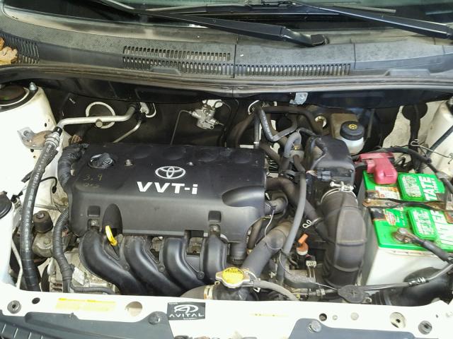 JTKKT624960168367 - 2006 TOYOTA SCION XA WHITE photo 7