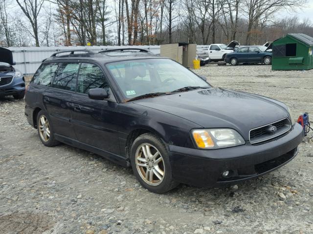 4S3BH646335301467 - 2003 SUBARU LEGACY GT BLACK photo 1