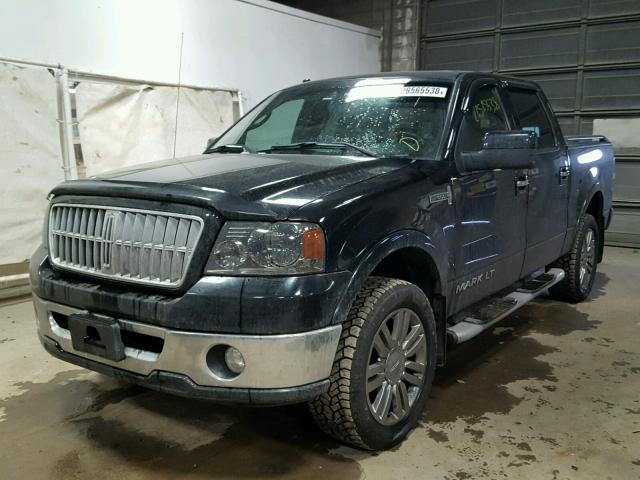 5LTPW18507FJ10781 - 2007 LINCOLN MARK LT BLACK photo 2
