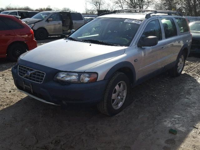 YV1SZ58D821074681 - 2002 VOLVO V70 XC GRAY photo 2