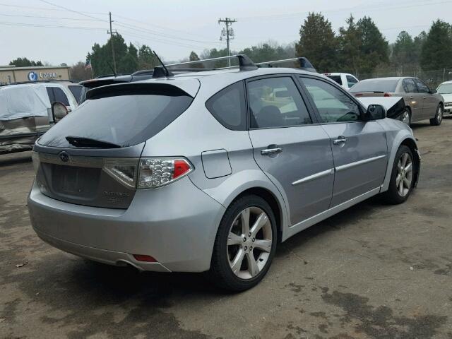 JF1GH63669H804477 - 2009 SUBARU IMPREZA OU SILVER photo 4