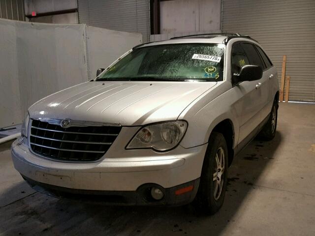 2A8GM68X48R101222 - 2008 CHRYSLER PACIFICA T SILVER photo 2