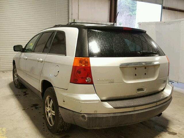 2A8GM68X48R101222 - 2008 CHRYSLER PACIFICA T SILVER photo 3