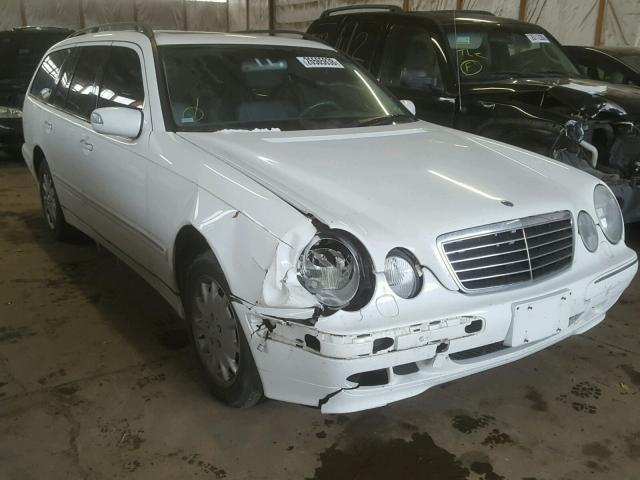 WDBJH82J11X057204 - 2001 MERCEDES-BENZ E 320 4MAT WHITE photo 1