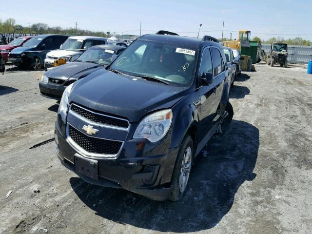 2CNALDEC2B6259245 - 2011 CHEVROLET EQUINOX LT BLACK photo 2