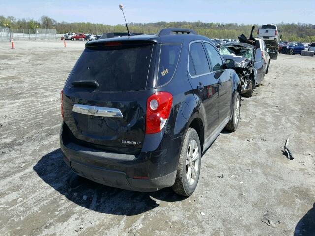 2CNALDEC2B6259245 - 2011 CHEVROLET EQUINOX LT BLACK photo 4