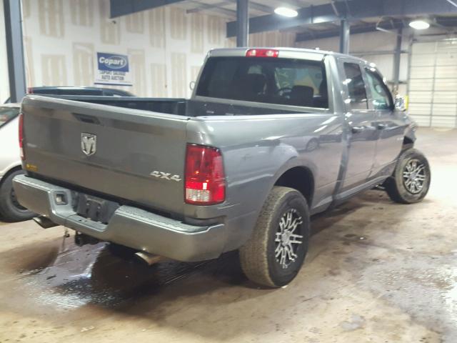 1D7RV1GT3AS135208 - 2010 DODGE RAM 1500 GRAY photo 4