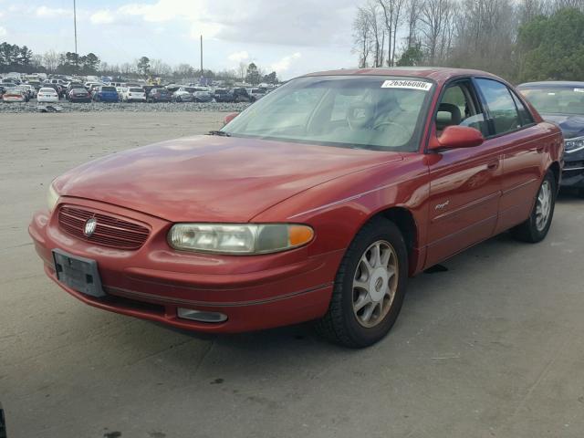 2G4WB52K4X1591914 - 1999 BUICK REGAL LS 勃艮第红 照片 2