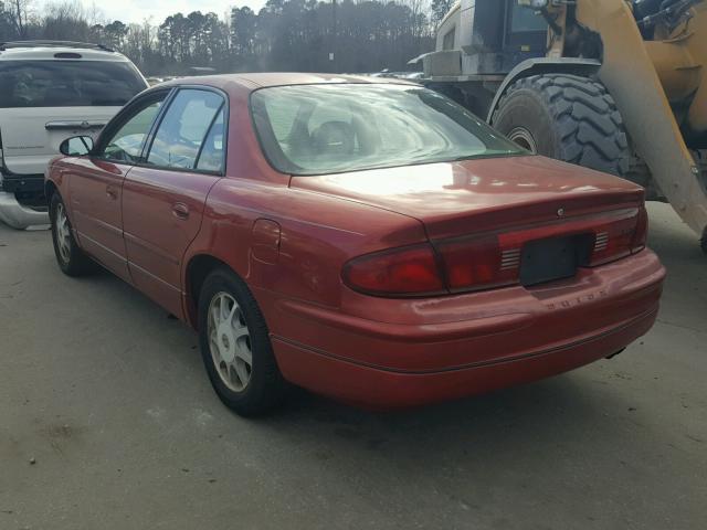 2G4WB52K4X1591914 - 1999 BUICK REGAL LS 勃艮第红 照片 3