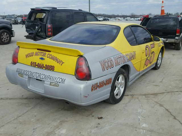 2G1WW12E649163991 - 2004 CHEVROLET MONTE CARL YELLOW photo 4